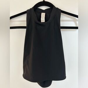 Like new - lululemon high neck crop top bra
